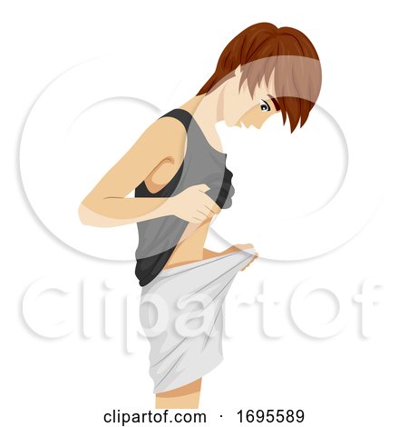 Teen Boy Self Examination Illustration by BNP Design Studio