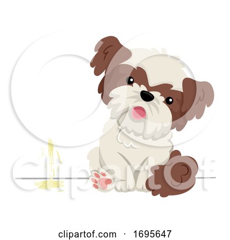 Dog Pet Pee Wall Male Illustration by BNP Design Studio