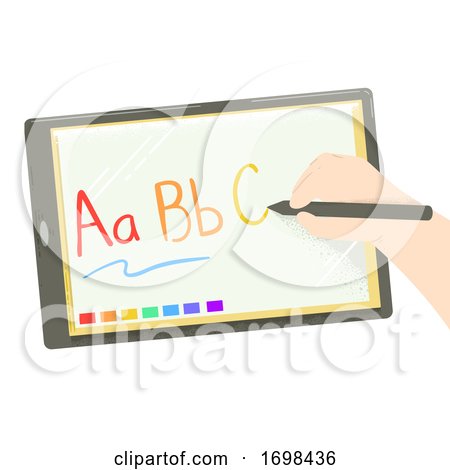 Hand Kid Gadget Education Illustration by BNP Design Studio
