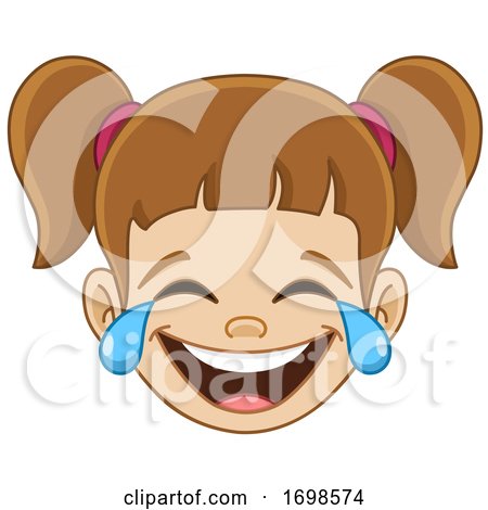 Girl Laughing and Crying by yayayoyo
