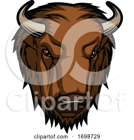 Bison Mascot by Vector Tradition SM