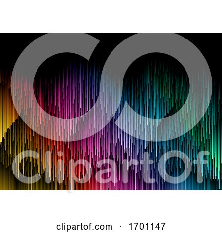 Abstract Design Background in Rainbow Colours by KJ Pargeter