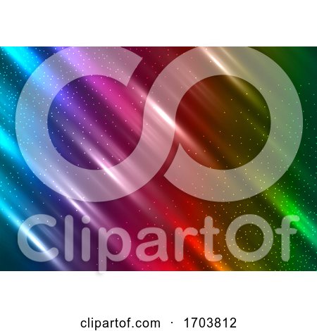 Rainbow Sparkles Background by KJ Pargeter