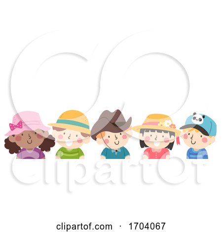 Kids Hat Day Illustration by BNP Design Studio