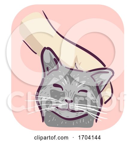 Cat Symptom Purring Illustration by BNP Design Studio
