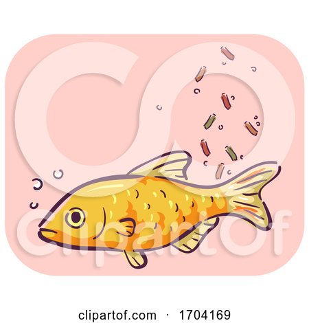 Barb Fish Symptom Loss Appetite Illustration by BNP Design Studio