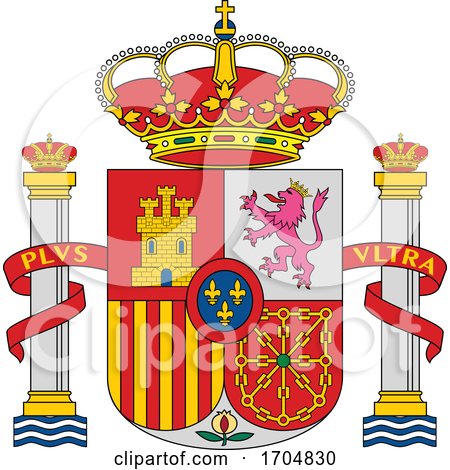 Coat of Arms of Spain by Vector Tradition SM