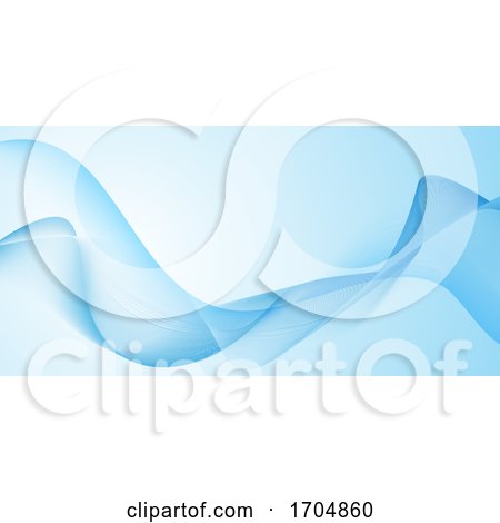 Abstract Waves Banner Design by KJ Pargeter