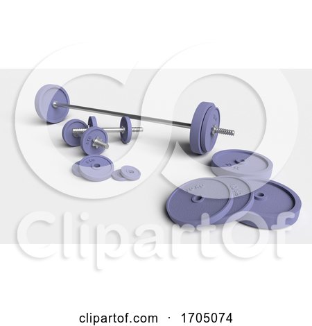 Cast Iron Dumbbell Weights by KJ Pargeter