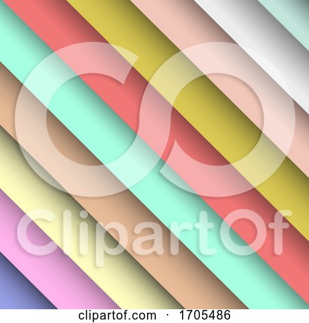 Pastel Gradient Stripes by KJ Pargeter