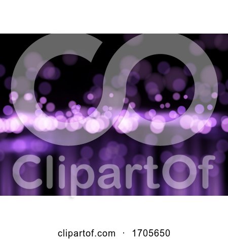 Abstract Background with a Bokeh Lights Design by KJ Pargeter