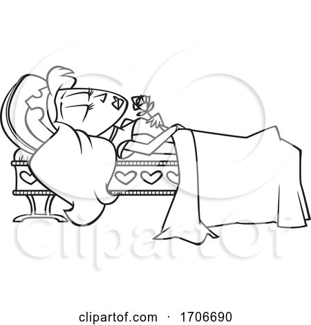 Cartoon Sleeping Beauty by toonaday