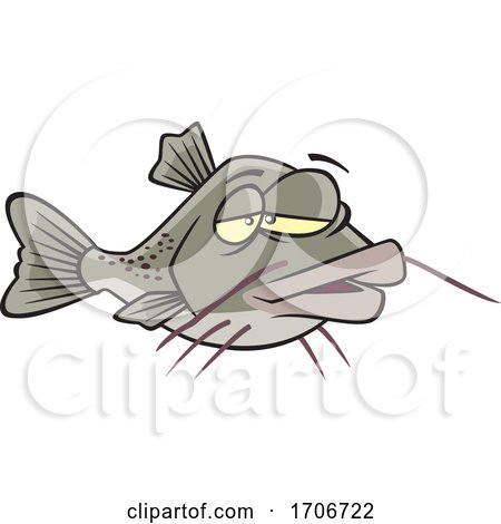 Cartoon Catfish by toonaday