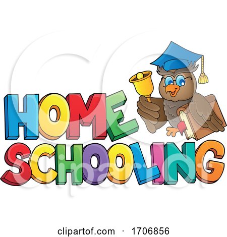 Home Schooling Design with a Professor Owl by visekart