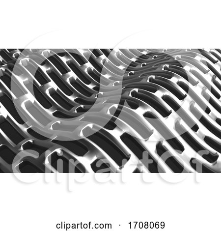Abstract Metal Grille Background by KJ Pargeter