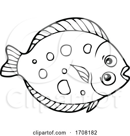 Flounder Fish by visekart