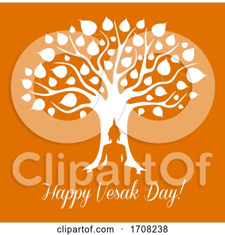 Vesak Day Buddhism Religious Holiday by Vector Tradition SM