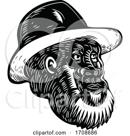 Old Farmer with a Beard by patrimonio