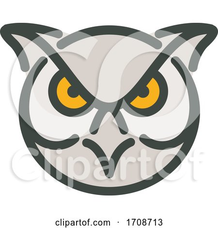 Angry Great Horned Owl by patrimonio