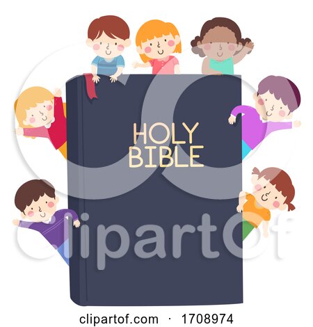 Kids Wave Holy Bible Illustration by BNP Design Studio