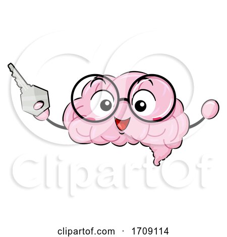 Mascot Brain Unlock Illustration by BNP Design Studio