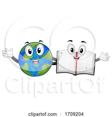 Mascot Earth Bible Friends Illustration by BNP Design Studio