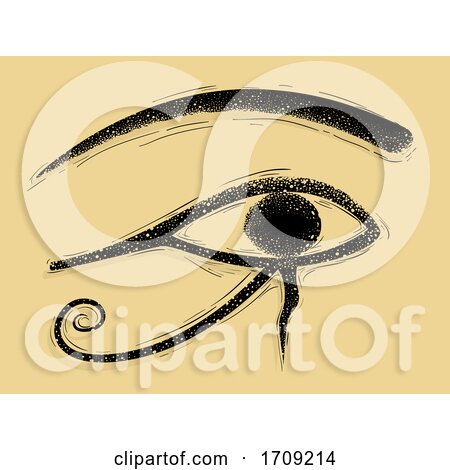 Egypt God Horus Eye Illustration by BNP Design Studio