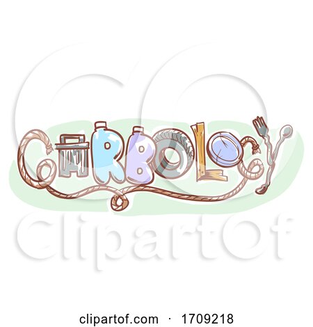 Garbology Lettering Illustration by BNP Design Studio