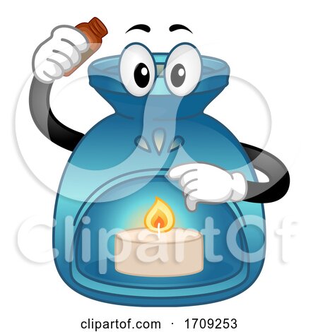 Mascot Essential Oil Heat Diffuser Illustration by BNP Design Studio