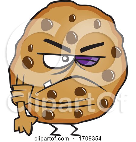 Cartoon Tough Cookie by toonaday