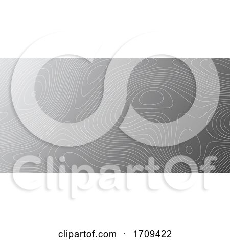 Banner Template with Topography Contour Design by KJ Pargeter