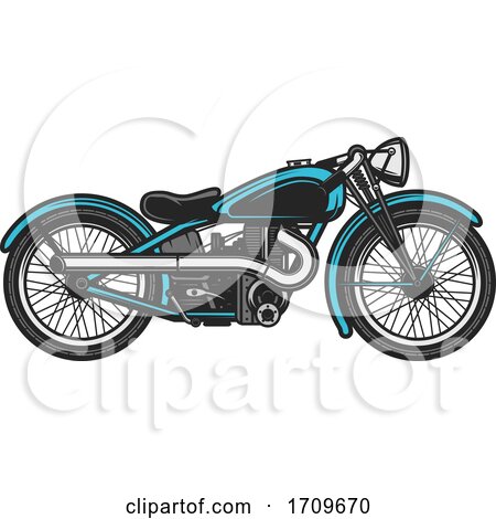 Motorcycle by Vector Tradition SM