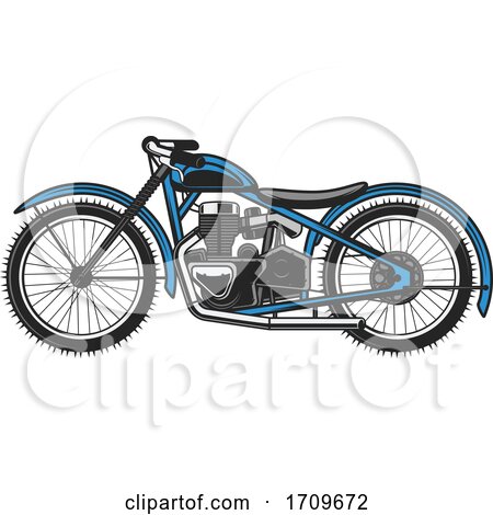 Motorcycle or Dirt Bike by Vector Tradition SM
