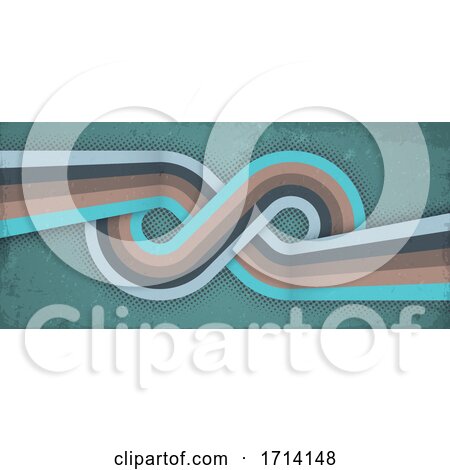 Retro Infinity Background by Vector Tradition SM