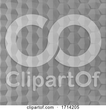 3D Geometric Abstract Hexagonal Wallpaper Background by KJ Pargeter