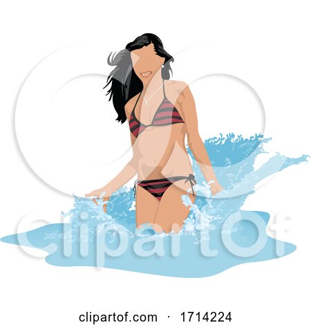 Woman in a Bikini by dero