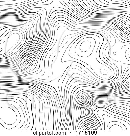Abstract Topography Contour Design by KJ Pargeter
