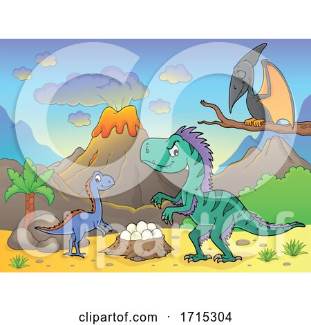 Dinosaurs by visekart