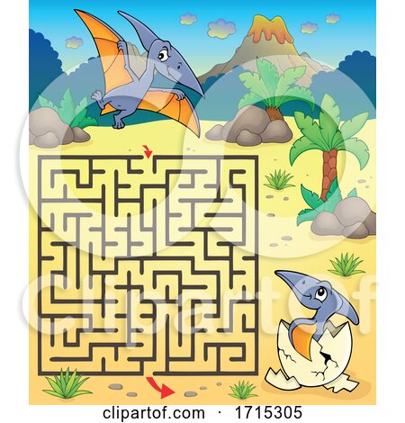 Dinosaur Maze by visekart
