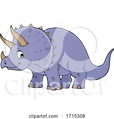 Triceratops Dinosaur by visekart