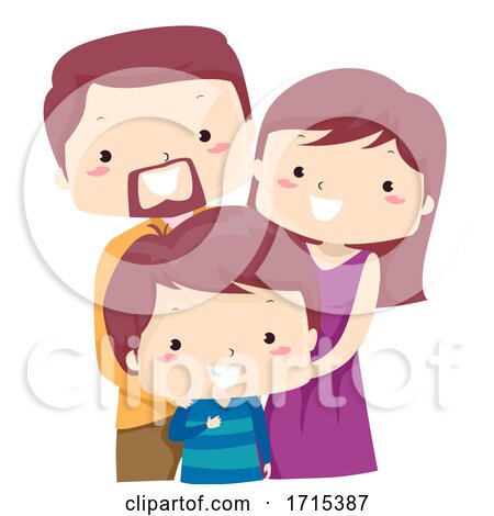 Kid Boy Adjective Only Family Child Illustration by BNP Design Studio