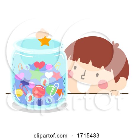 Kid Boy Jar Things Illustration by BNP Design Studio