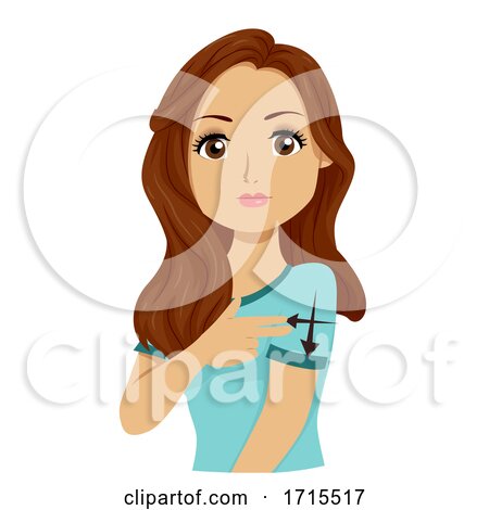 Teen Girl Sign Language Hospital Illustration by BNP Design Studio