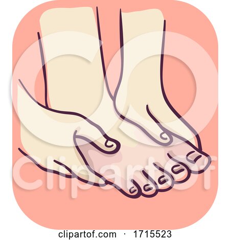 Feet Pain Illustration by BNP Design Studio