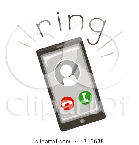 telephone ringing clipart