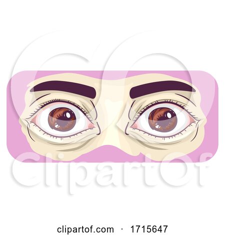 Symptom Bulging Eyes Illustration by BNP Design Studio