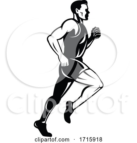 marathon runner by patrimonio