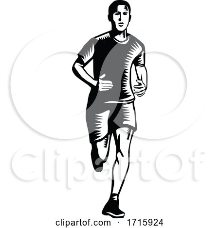 marathon runner by patrimonio