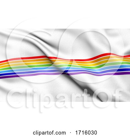 Flag of the Jewish Autonomous Oblast Waving in the Wind by stockillustrations