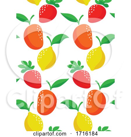 Strawberries Mangoes and Lemons by elena